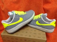 Sapatilhas Nike Air Force Cinza / Amarelo